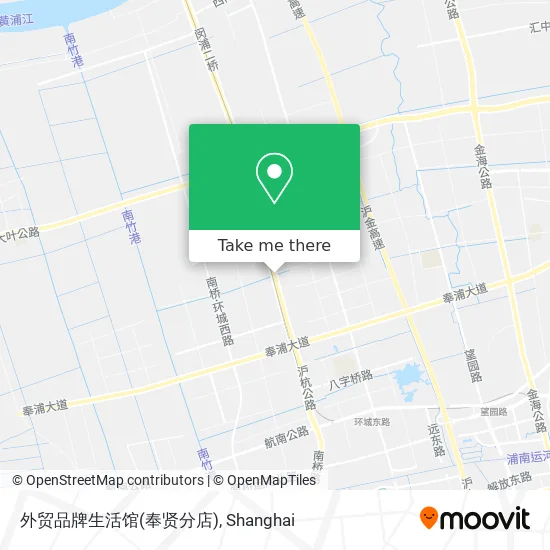 外贸品牌生活馆(奉贤分店) map
