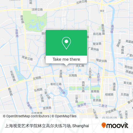 上海视觉艺术学院林立高尔夫练习场 map