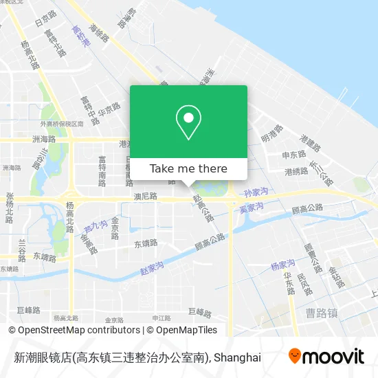 新潮眼镜店(高东镇三违整治办公室南) map