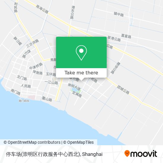 停车场(崇明区行政服务中心西北) map