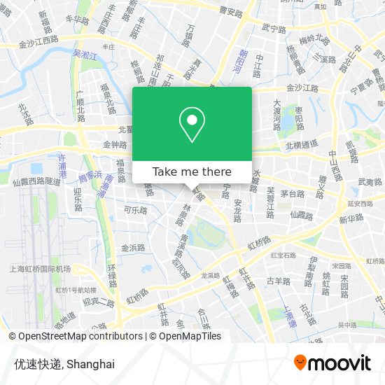 优速快递 map