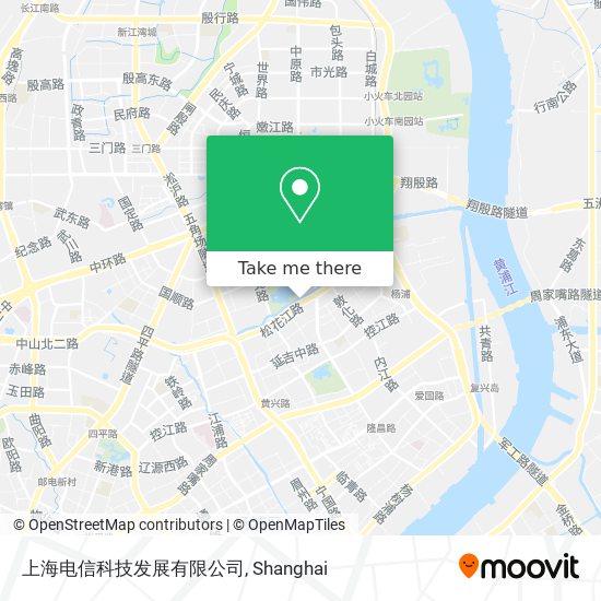 上海电信科技发展有限公司 map