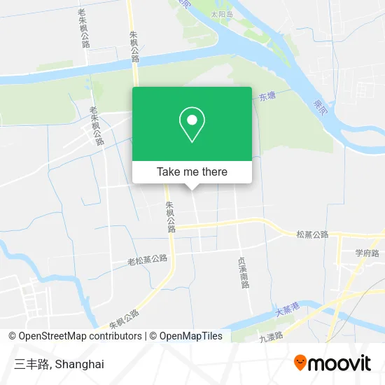 三丰路 map