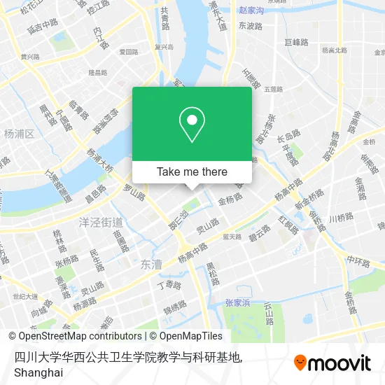 四川大学华西公共卫生学院教学与科研基地 map