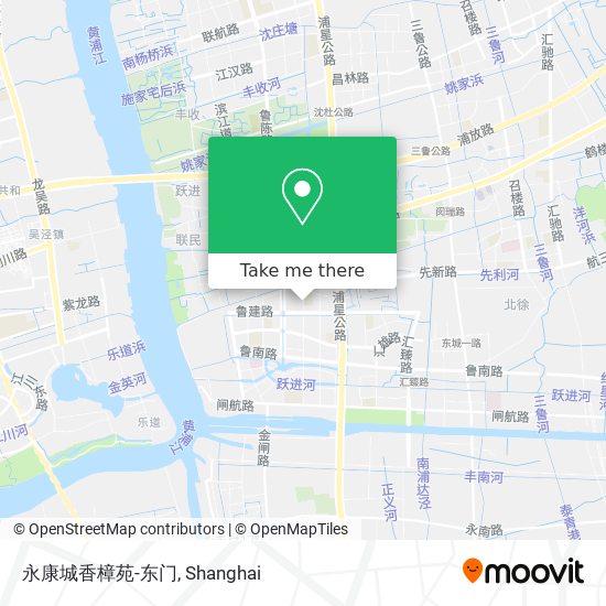 永康城香樟苑-东门 map