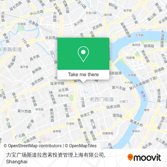 力宝广场斯道拉恩索投资管理上海有限公司 map