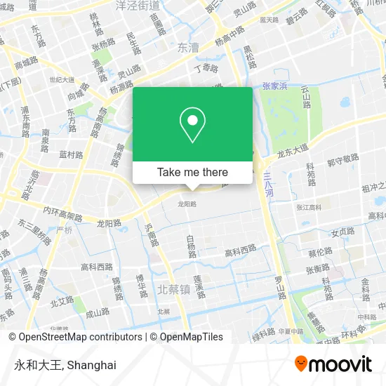 永和大王 map