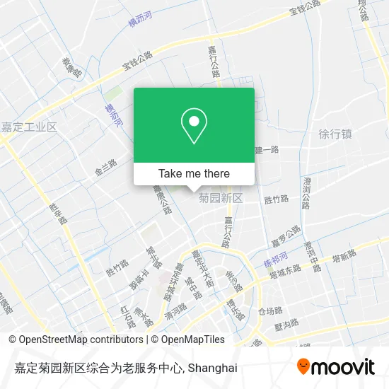 嘉定菊园新区综合为老服务中心 map