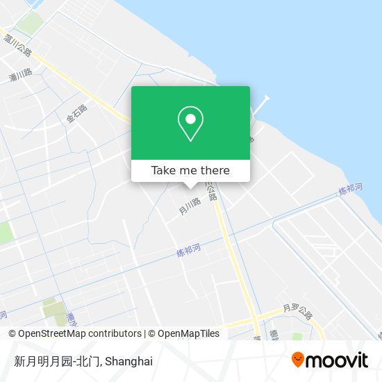 新月明月园-北门 map