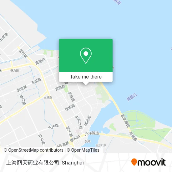 上海丽天药业有限公司 map