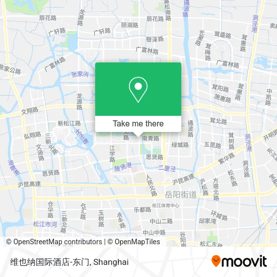维也纳国际酒店-东门 map