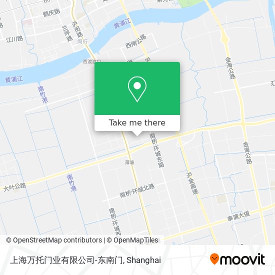 上海万托门业有限公司-东南门 map