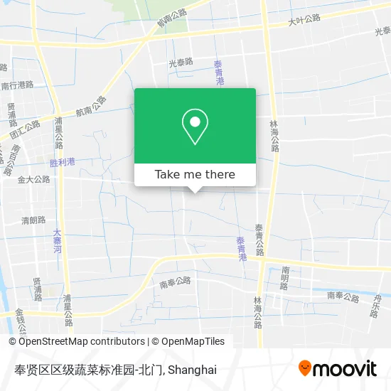 奉贤区区级蔬菜标准园-北门 map