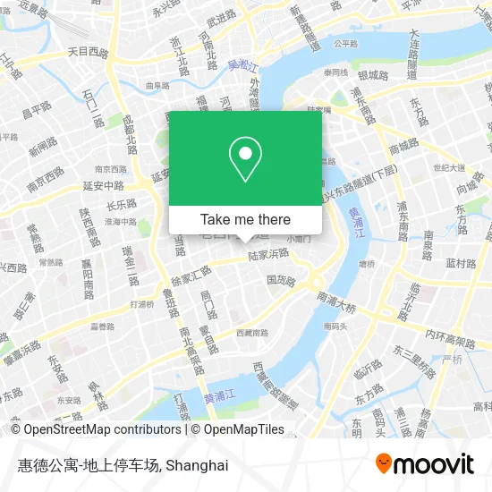 惠德公寓-地上停车场 map