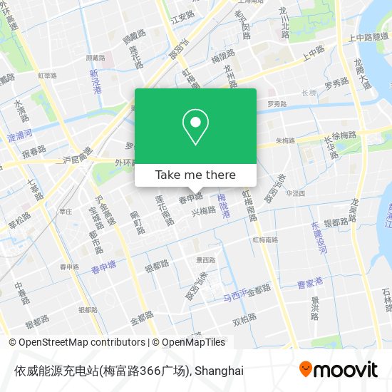 依威能源充电站(梅富路366广场) map