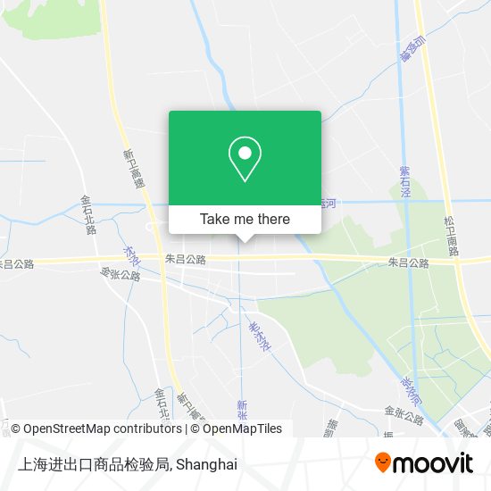 上海进出口商品检验局 map