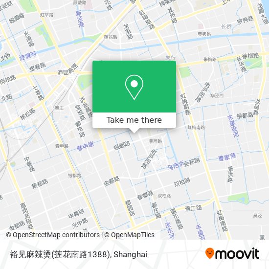 裕见麻辣烫(莲花南路1388) map