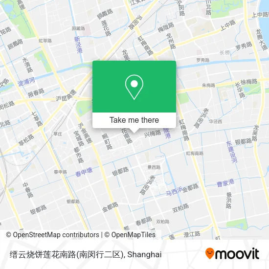 缙云烧饼莲花南路(南闵行二区) map
