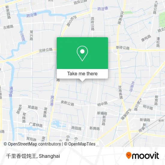 千里香馄饨王 map
