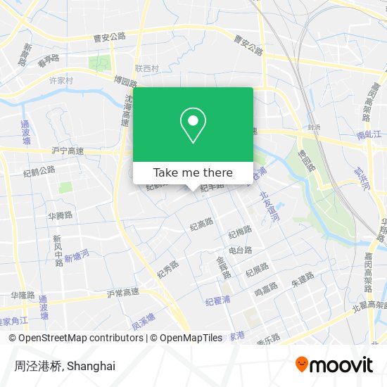 周泾港桥 map