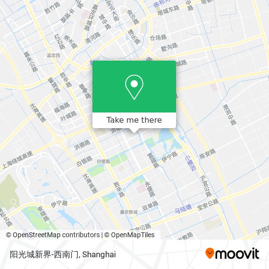 阳光城新界-西南门 map