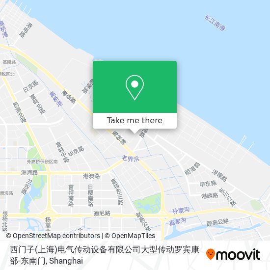 西门子(上海)电气传动设备有限公司大型传动罗宾康部-东南门 map