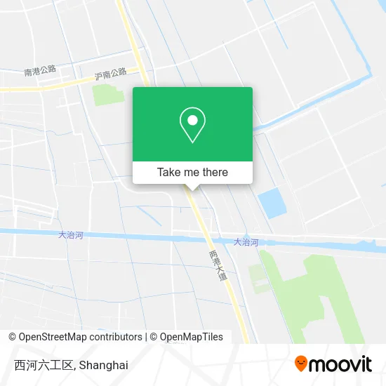 西河六工区 map
