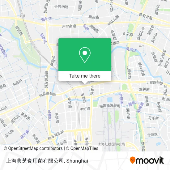 上海典芝食用菌有限公司 map