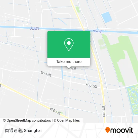 圆通速递 map