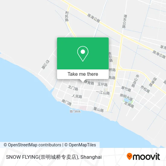 SNOW FLYING(崇明城桥专卖店) map