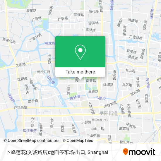 卜蜂莲花(文诚路店)地面停车场-出口 map