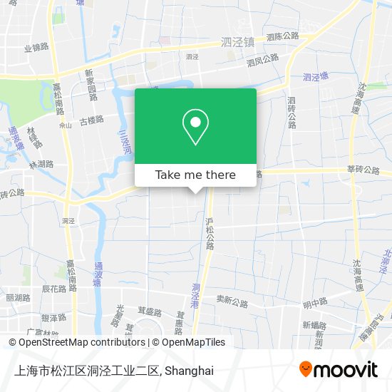 上海市松江区洞泾工业二区 map