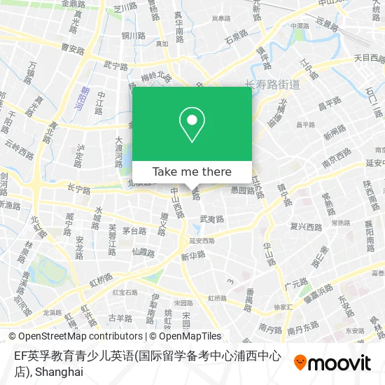 EF英孚教育青少儿英语(国际留学备考中心浦西中心店) map