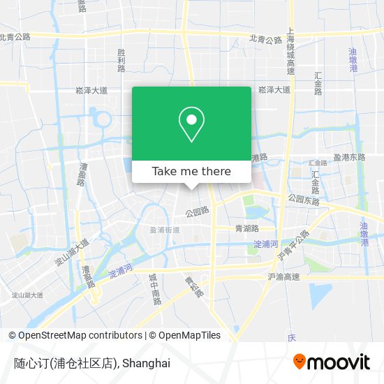 随心订(浦仓社区店) map