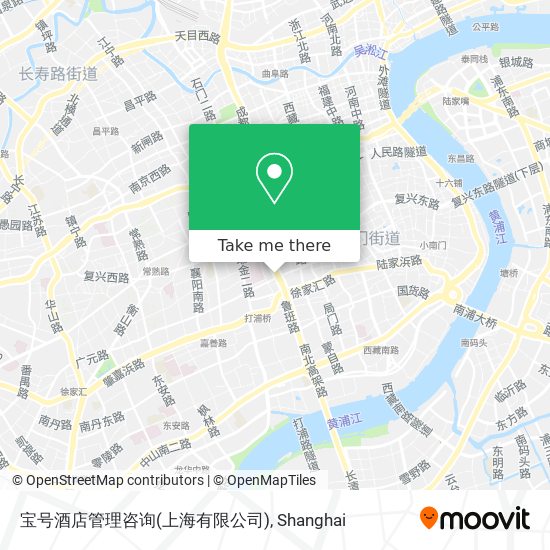 宝号酒店管理咨询(上海有限公司) map