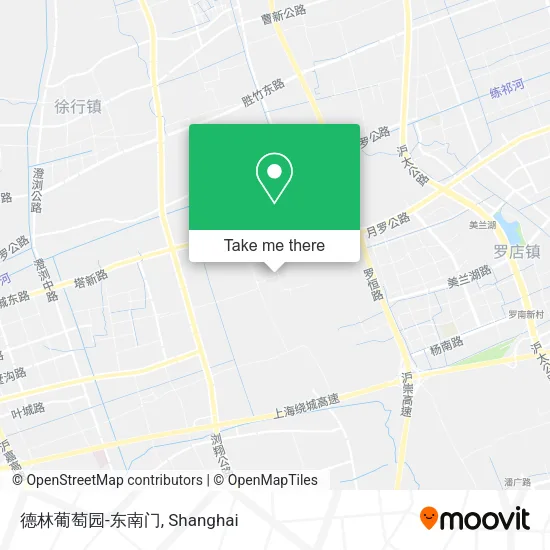 德林葡萄园-东南门 map