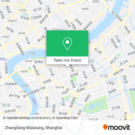 Zhangliang Malatang map