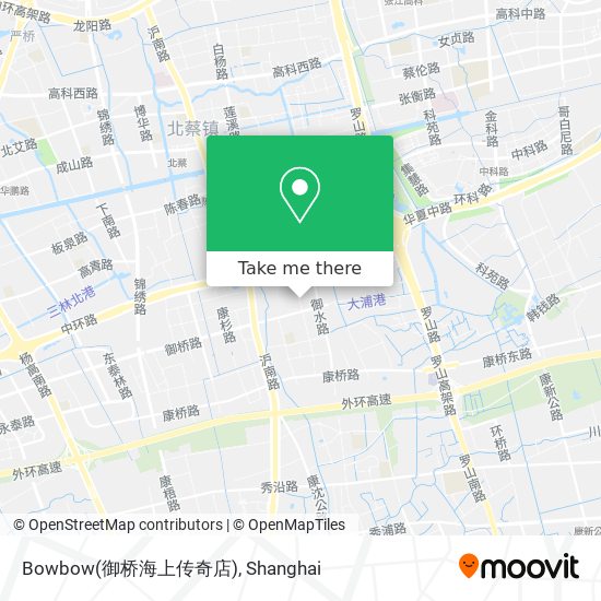 Bowbow(御桥海上传奇店) map