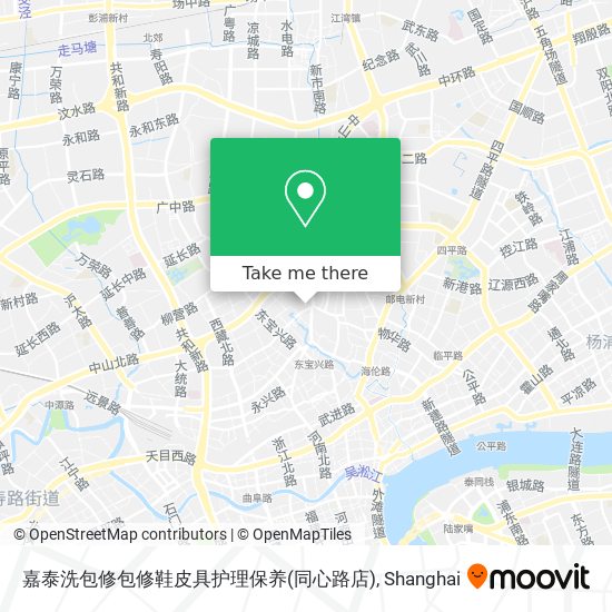 嘉泰洗包修包修鞋皮具护理保养(同心路店) map