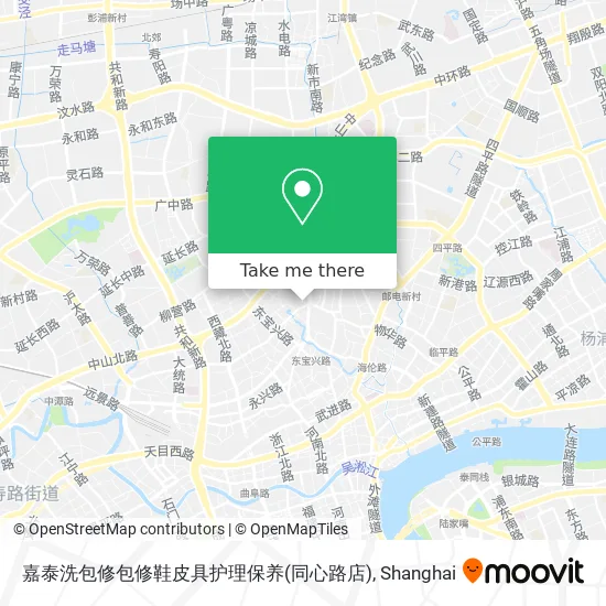 嘉泰洗包修包修鞋皮具护理保养(同心路店) map