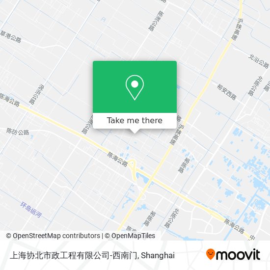 上海协北市政工程有限公司-西南门 map
