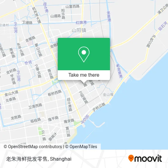 老朱海鲜批发零售 map
