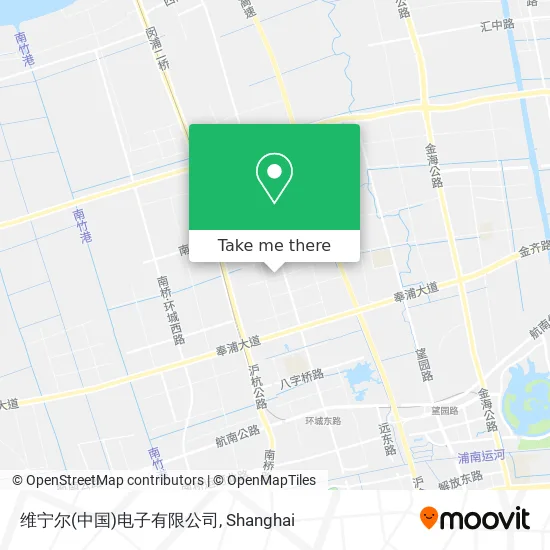 维宁尔(中国)电子有限公司 map