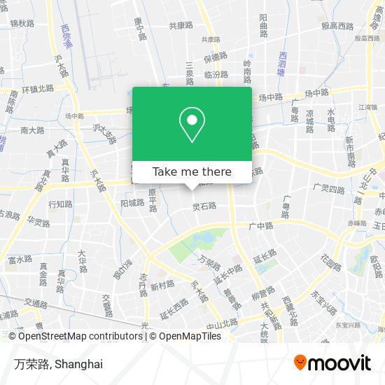 万荣路 map
