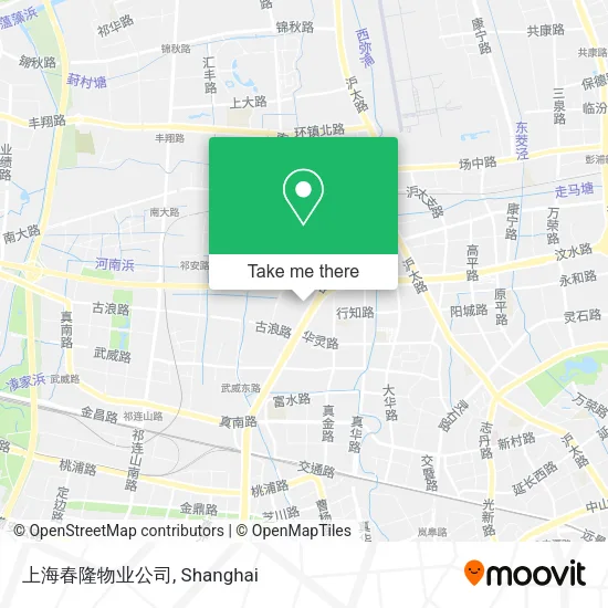 上海春隆物业公司 map