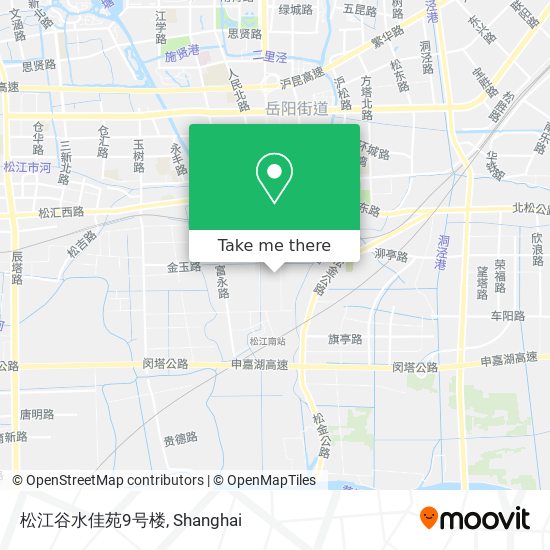 松江谷水佳苑9号楼 map