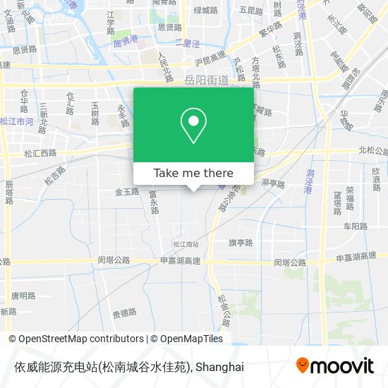 依威能源充电站(松南城谷水佳苑) map