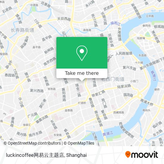 luckincoffee网易云主题店 map
