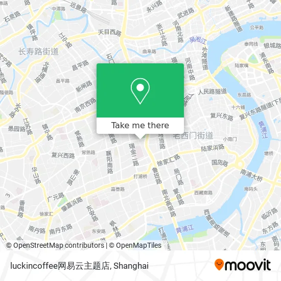 luckincoffee网易云主题店 map