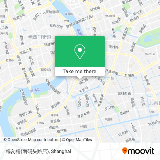 糯勿糯(南码头路店) map
